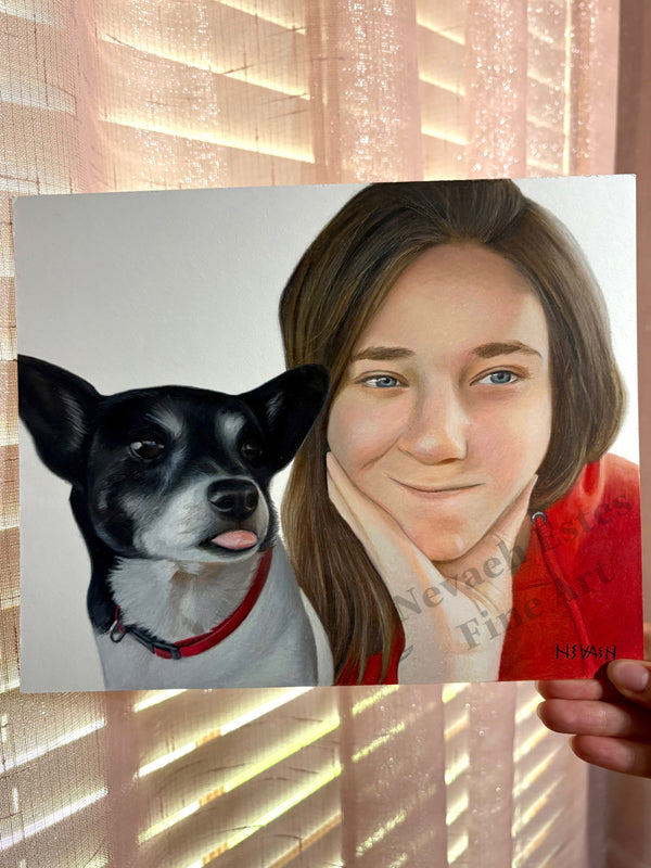 "Girl and her Dog"